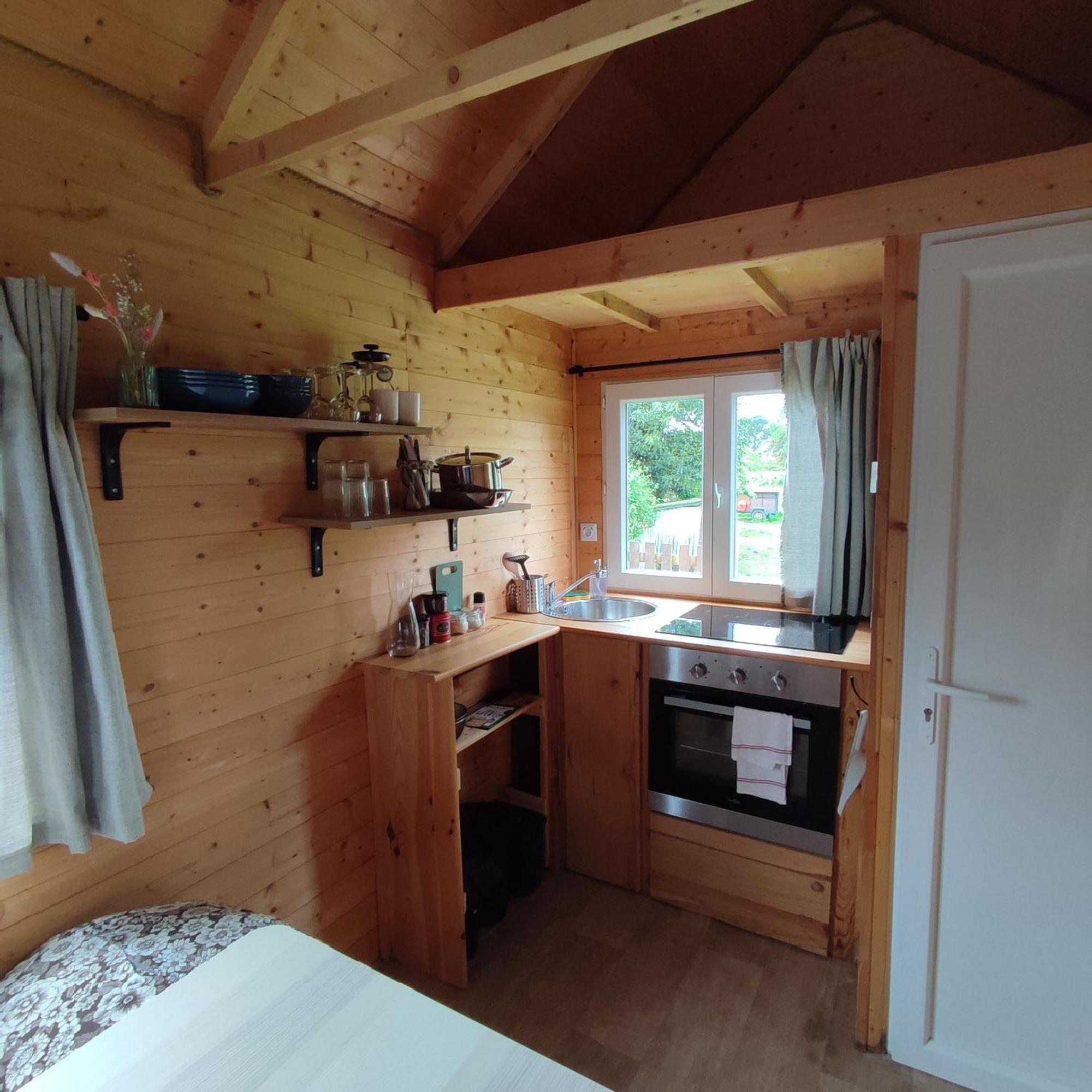 Nuit Insolite En Tiny House Questembert Ngoại thất bức ảnh